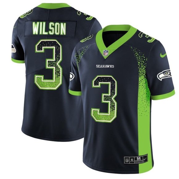 russell wilson jersey green